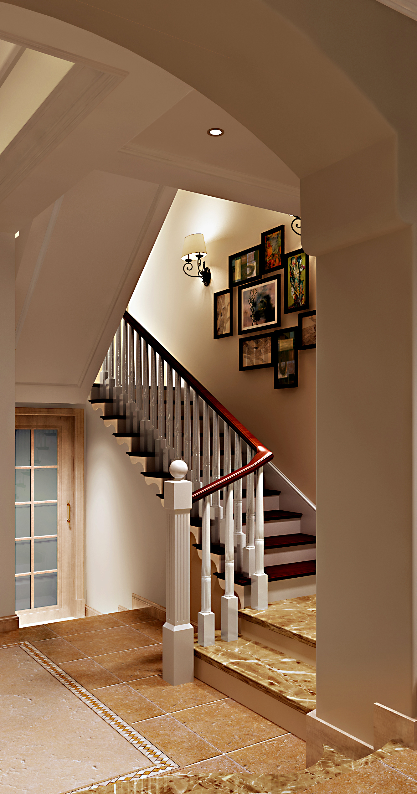 碧桂园顶楼楼梯在家里图片